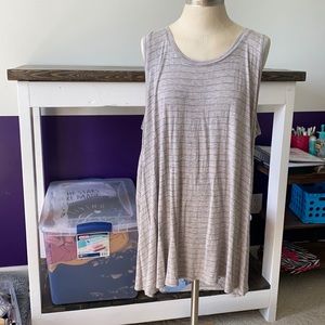 Striped Sleeveless Tunic